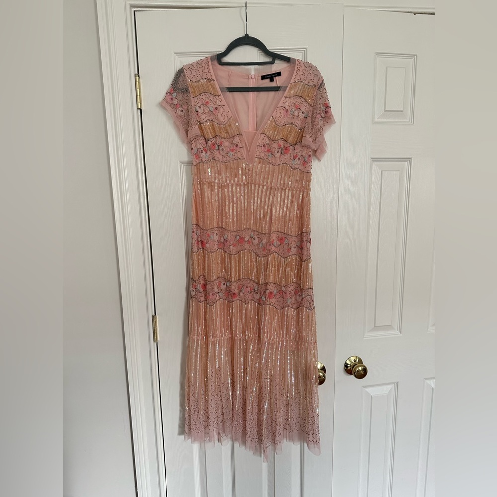 STUNNING Nanette Lapore FULLY Beaded Dress
